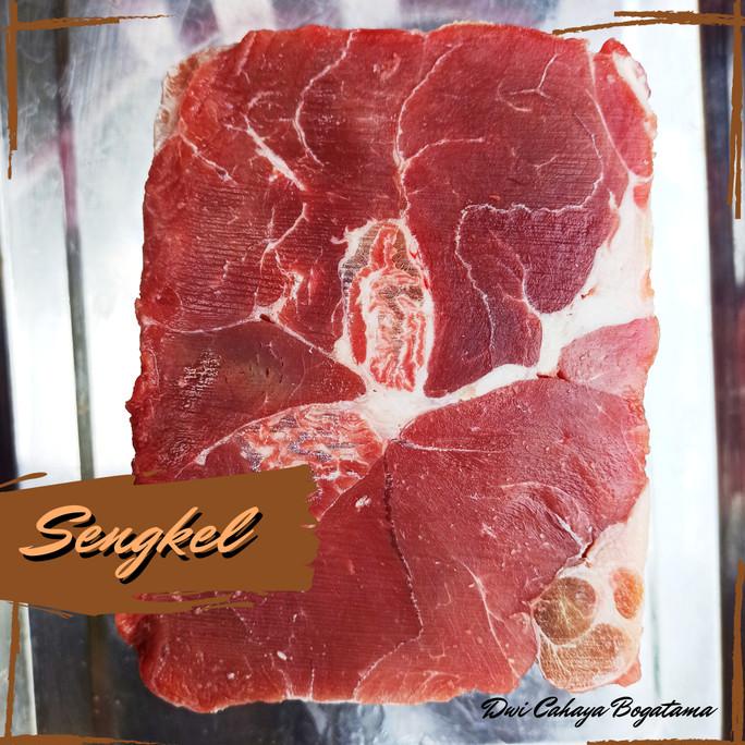 

Daging sengkel sapi shank untuk bakso urat 500gr