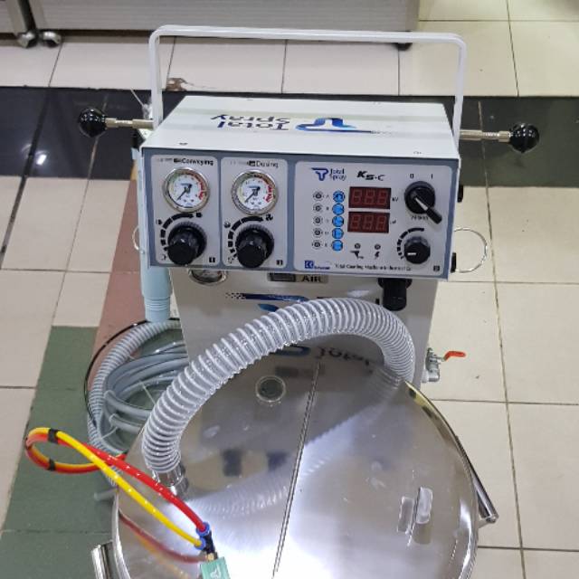 Powder coating mesin