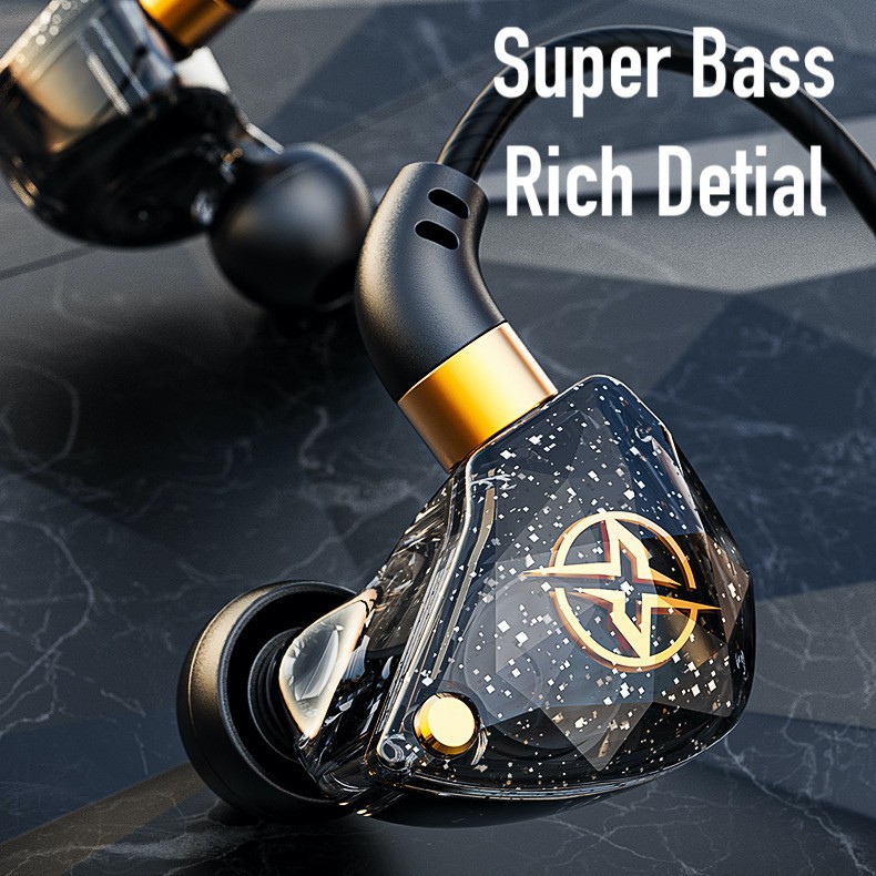 Super Bass X6 Stereo HiFi Sport HiFi Earphone With Microphone