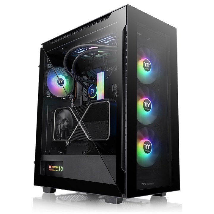 Thermaltake Casing Divider 500 TG ARGB Mid Tower Chassis -Black