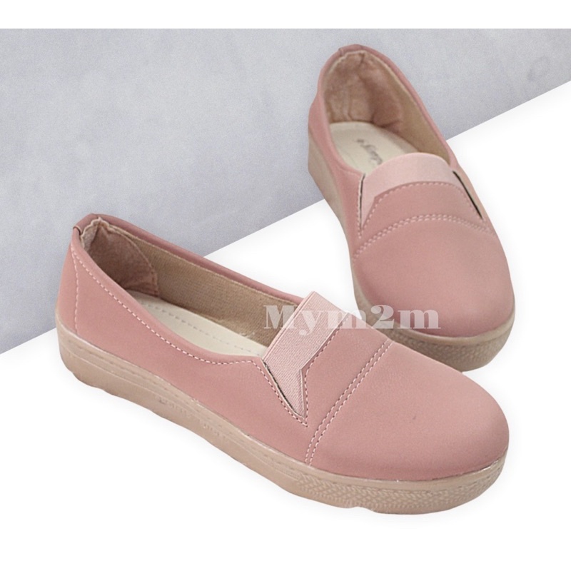 Mym2m Nasila Sepatu Wanita Slip on Kasual Terlaris