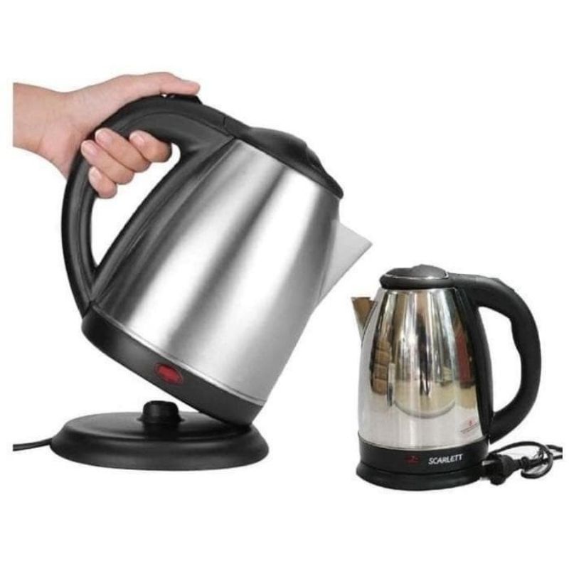 N5 TEKO Listrik electric Kettle pemanas air panas Stainless termos masak air 2 liter