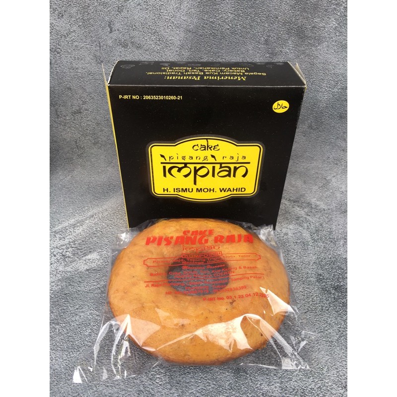

cake pisang raja impian (Diameter 16)