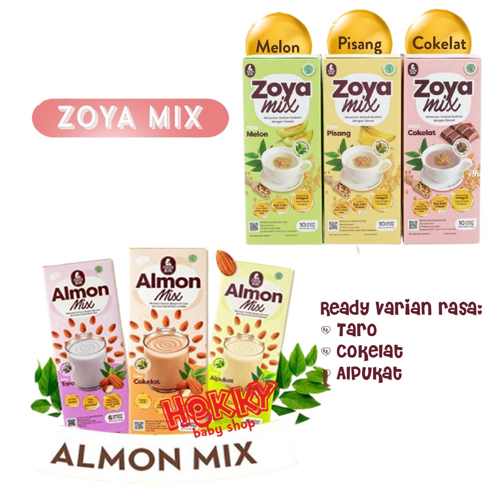 Mamabear Soya Zoya Mix / Almon Mix Booster Pelancar Asi