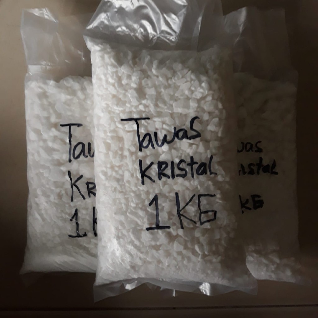 TAWAS BUBUK KRISTAL - 1KG TAWAS BATU KECIL