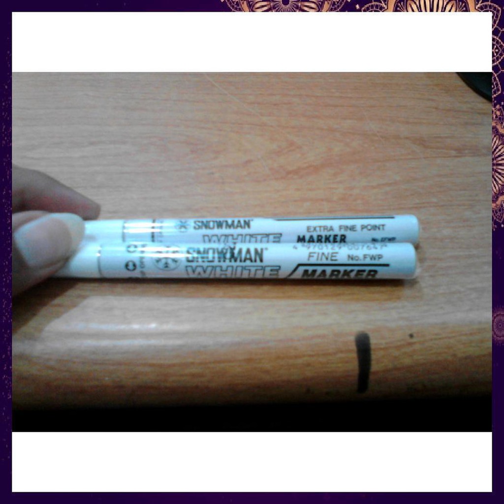 

Spidol Snowman Paint Marker Fine Tip Dan Extra Fine Point