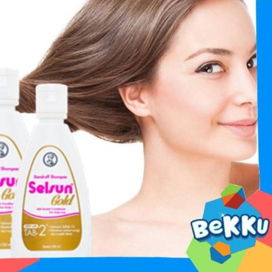 ✿ Selsun GOLD Shampoo 200ml / Selsun Shampo Gold / beKKu - GOLD 200ml ✰