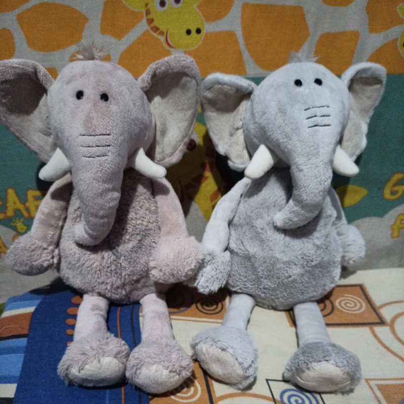 Boneka Gajah Bulu Original Miniso Life Preloved