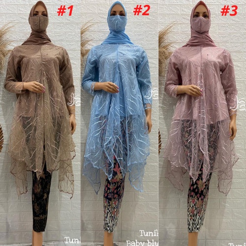 Setelan Kebaya Modern / Setelan Kebaya Wisuda Tunik