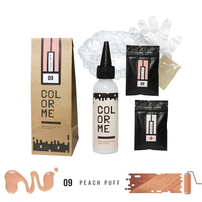 COLOR ME PEACH PUFF hair color cream