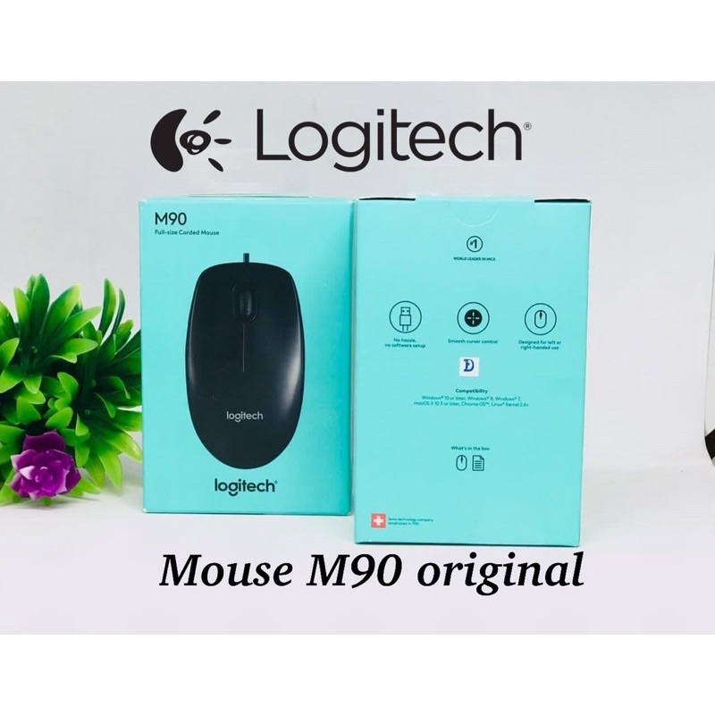 PROMO MOUSE KABEL LOGITECH M90 ORIGINAL