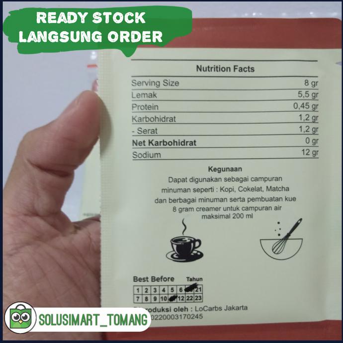 

[[BISA COD]] Creamer bubuk ketofriendly - bulletproof fat Powder - 5 sachet DISKON Kode 253