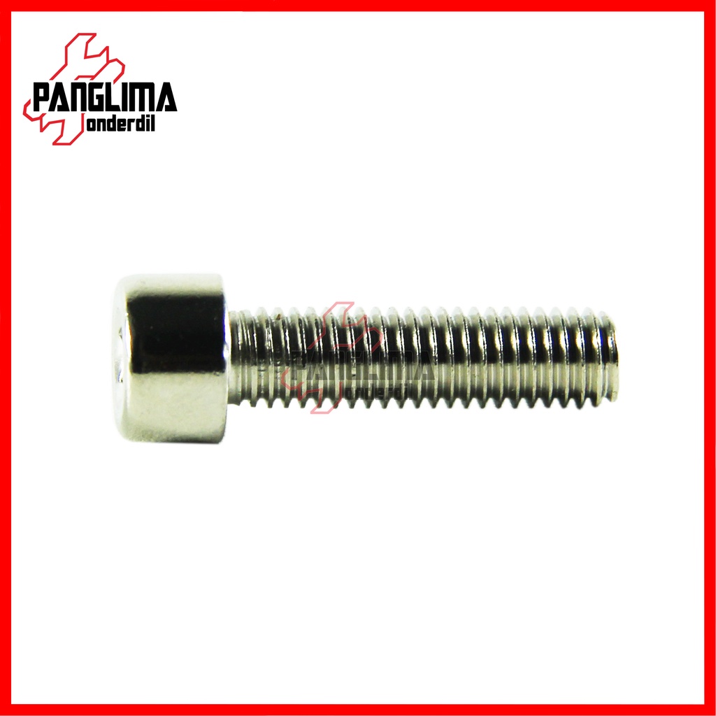 Baut L-L6 M8x30-8x30-M 8 X 30 Kunci-K 6 P-Pitch 1.25 Baud-Bolt