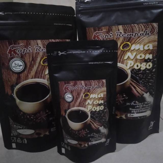 

Kopi Rempah Oma Non Poso