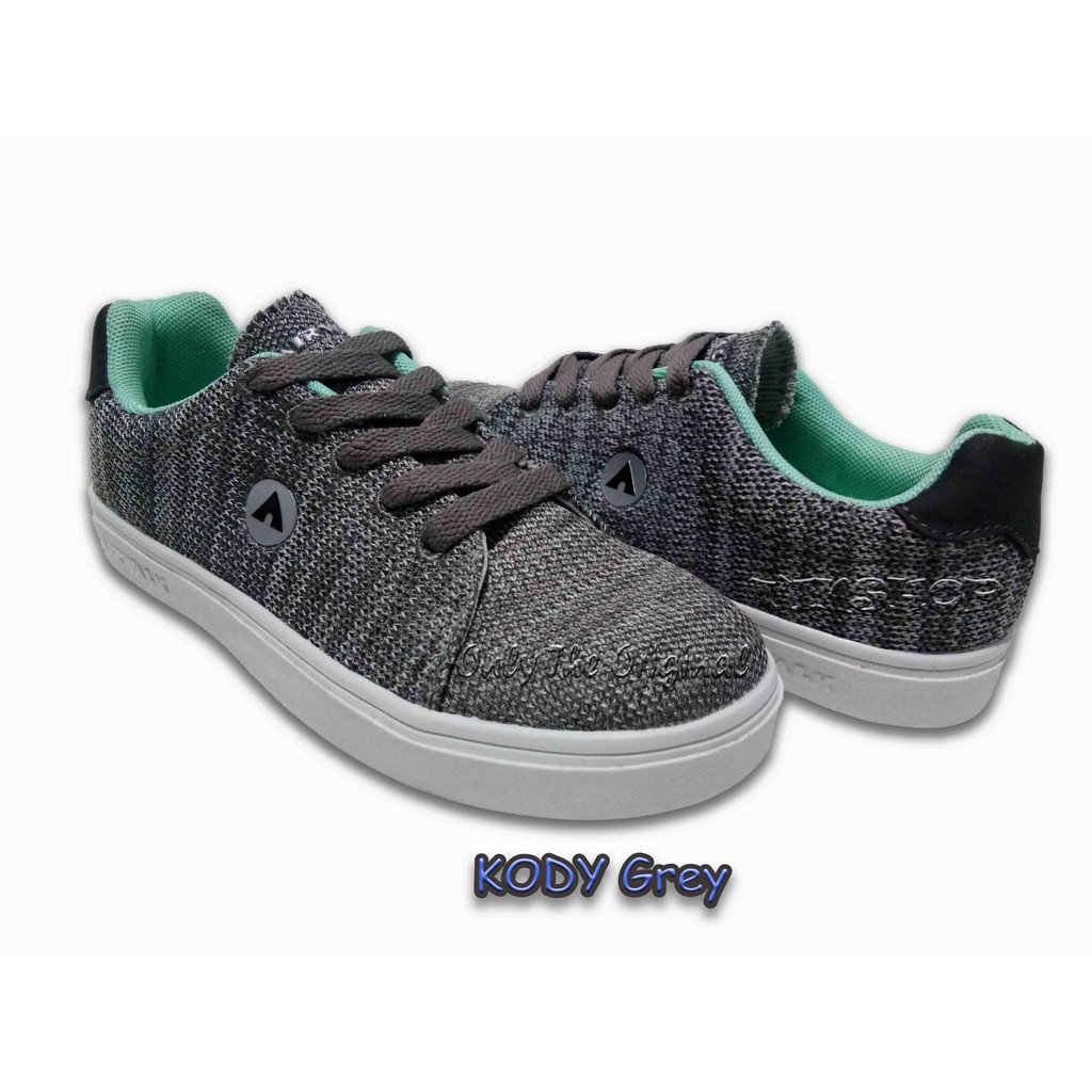  Sepatu  Anak AIRWALK  KODY Jr Grey Girls ORIGINAL 