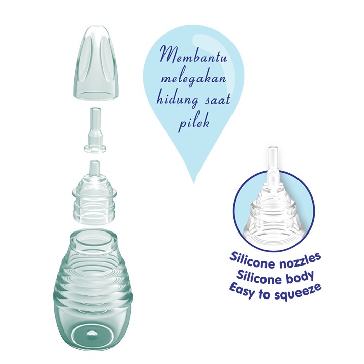 Baby Safe Silicone Nasal Aspirator NAS01