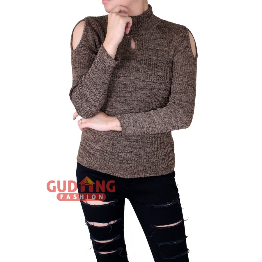 Sweater Casual Panjang Wanita RJT 20