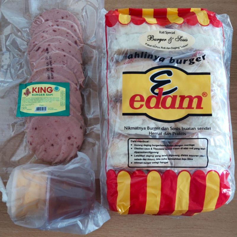 

Paket Burger Edam King