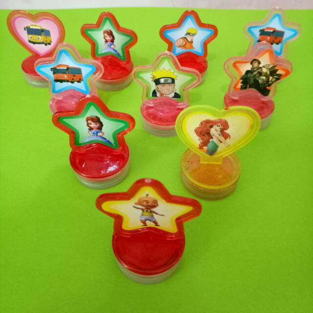 

STEMPEL MAINAN ANAK 10pc