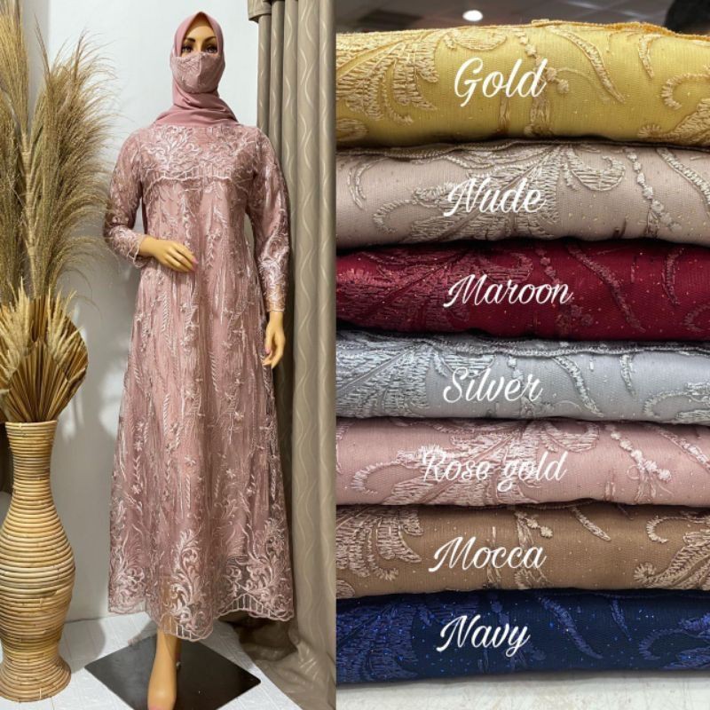 REALPICT GAMIS RATU/GAMIS PESTA/GAMIS MEWAH/BY JANNAH