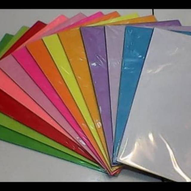 Kertas Spektra  HVS Warna A4 80 gram ECERAN
