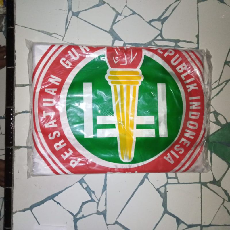 Bendera PGRI tahan cuaca 80x120cm