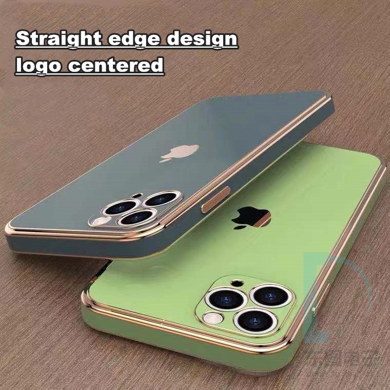 Case Bahan TPU Warna Polos Untuk iPhone 11 Pro Max 12 Pro Max 7 + 8 Plus X XR Xs Max