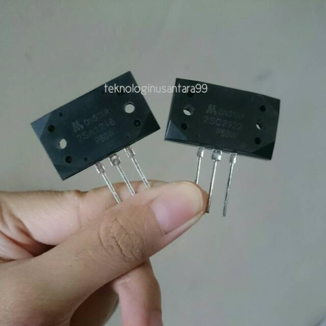 Transistor Sanken merk MONSTAR atau yang setara 2SC2922-2SA1216