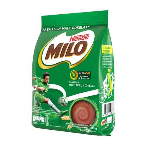 

MILO ACTIV-GO Susu Coklat Pouch 300g