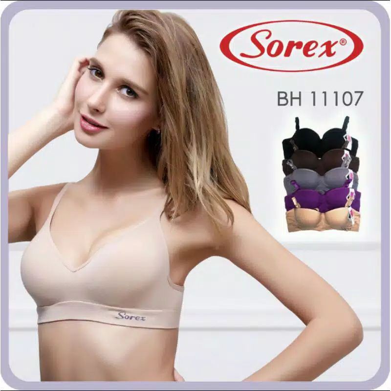 BH / BRA SPORTY SOREX 11107 TANPA KAWAT BUSA SEAMLESS