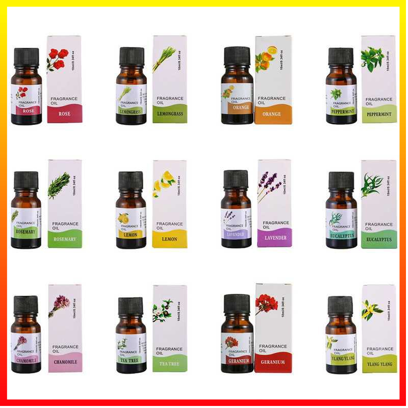 Minyak Esensial 100% Alami Diffuser Humidifier Aromatik 10ml CHENF RH-17 - 7RHXELXX