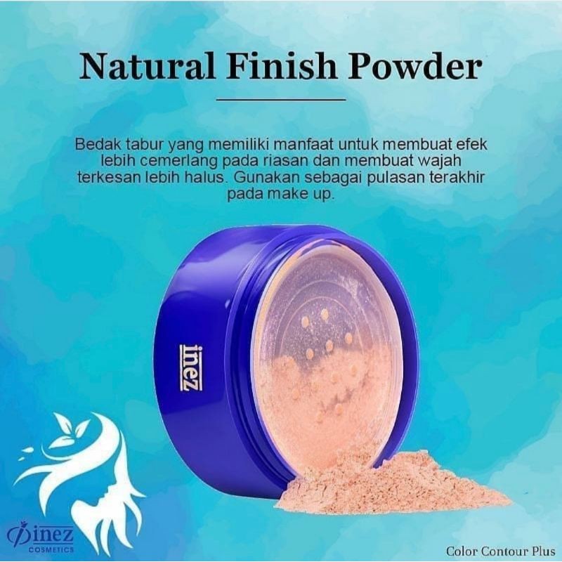 INEZ color contour plus Natural Finish Powder