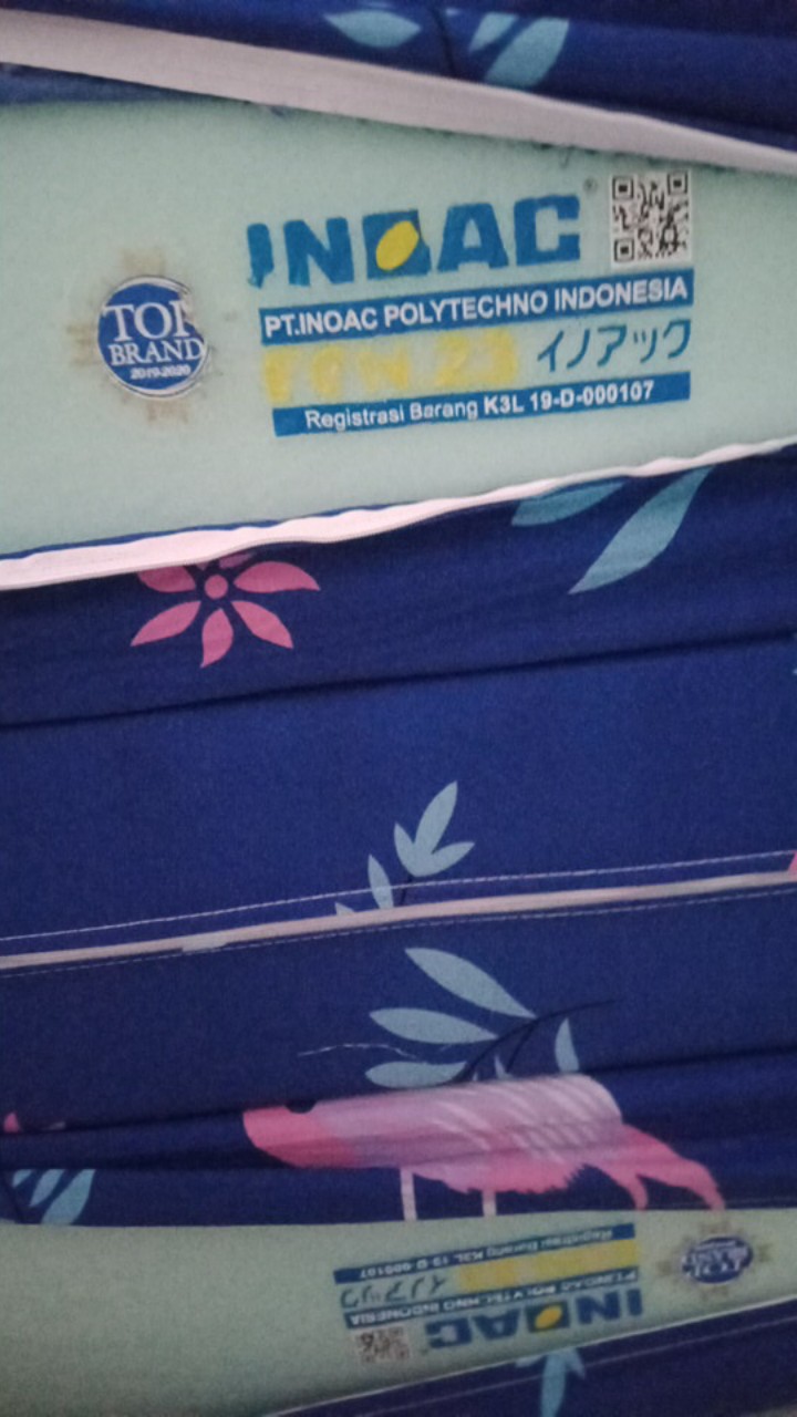 Sofabed Inoac Tebal 20cm Density 23 Lg Original.. Garansi 10th