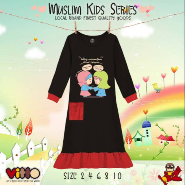 Gamis Kaos / Vitto Kidswear
