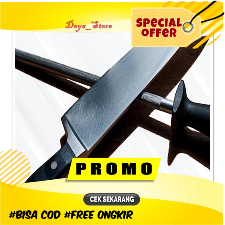 Alat Pengasah Pisau Dan Penajam Pisau Dapur Stik Stick Asahan Gunting Panjang Pisau Diamond Tramonti