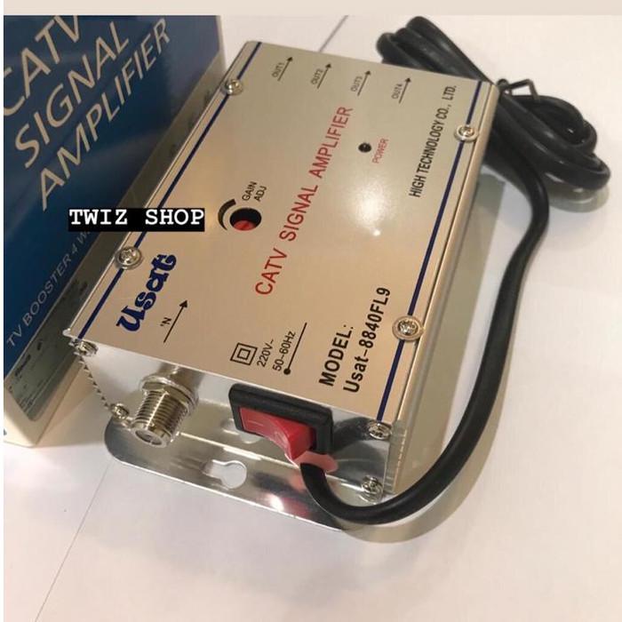 CATV Signal Amplifier Booster 4 Way 40db