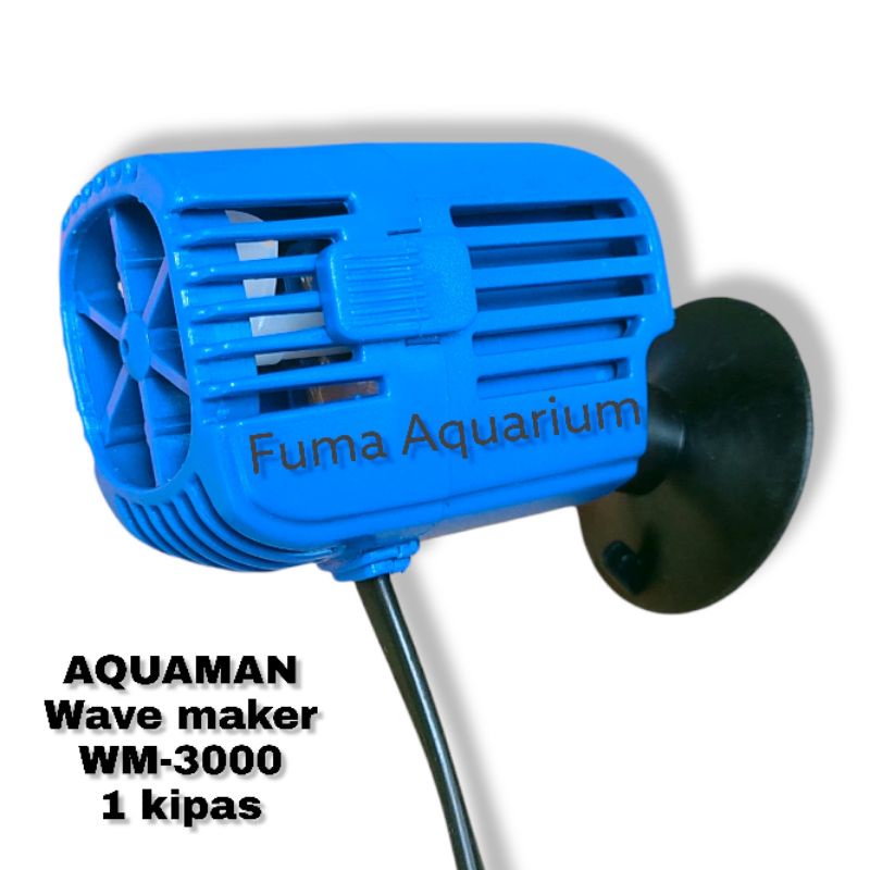 Aquaman WP-WM3000 Pompa Mesin Arus Ombak Wave Maker Kolam Akuarium 1 KIPAS