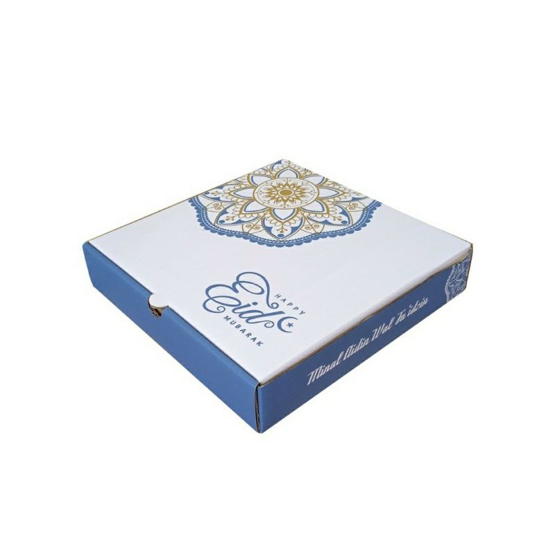 Box 25x25x5 cm ( Kuker toples 250gr isi 4) Kardus/karton/kue kering/Hampers/idulfitri/Iedmubarak-Ied Mubarak