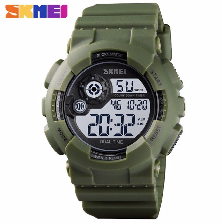 Jam Tangan Pria / SKMEI DG 1583 ABS / Jam Tangan Digital LED Original / SKMEI