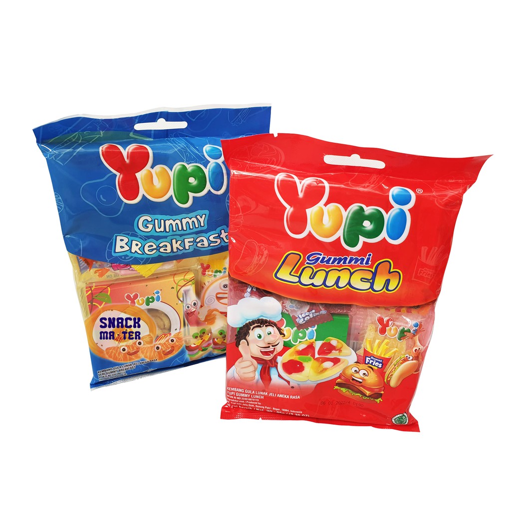 

Yupi Gummy Brunch Breakfast & Lunch - Netto 95 gr