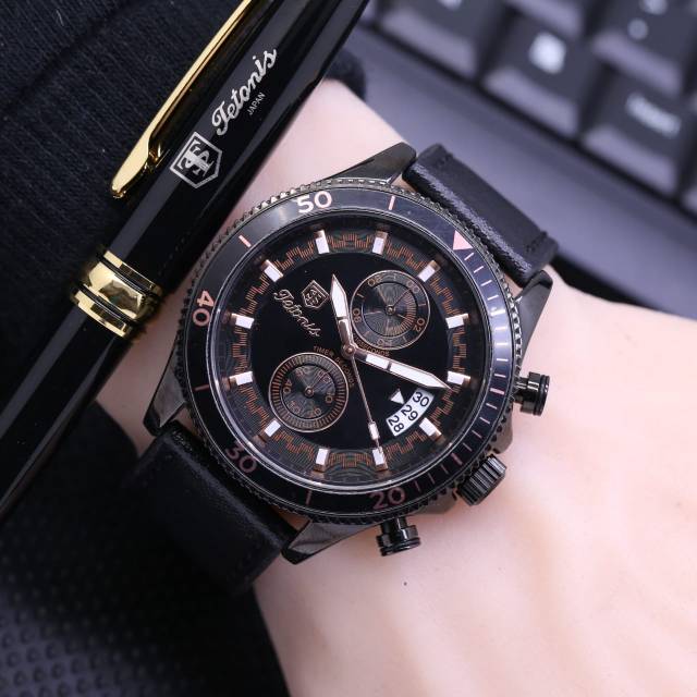 Jam Tangan Pria Tetonis Original 7650 New Best Seller