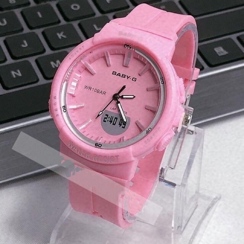 ［Ready Stock］Jam tangan sport jalum wanita fashion karet S1099