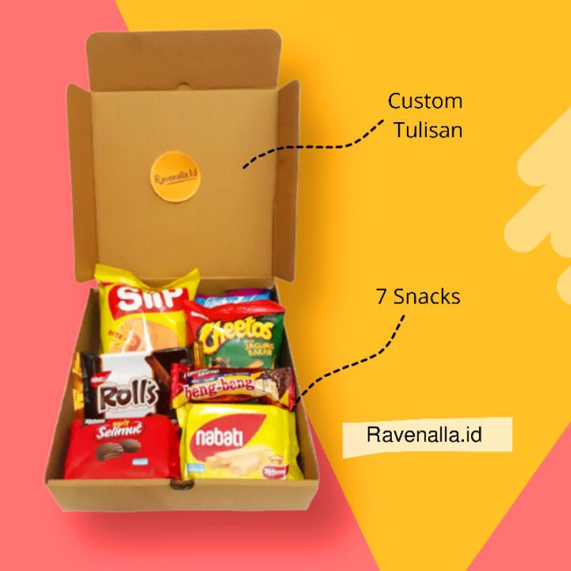 

Giftbox Murah Minimalis/ Snackbox Murah/ Gift Birthday/ Gift Sidang Skripsi