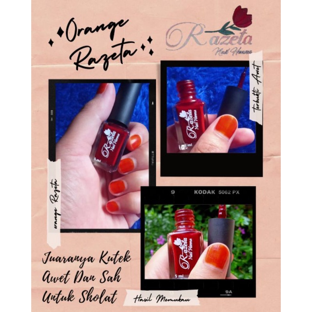 TERAWET || RAZETA KUTEK HALAL BUKAN NAURAA 5ML