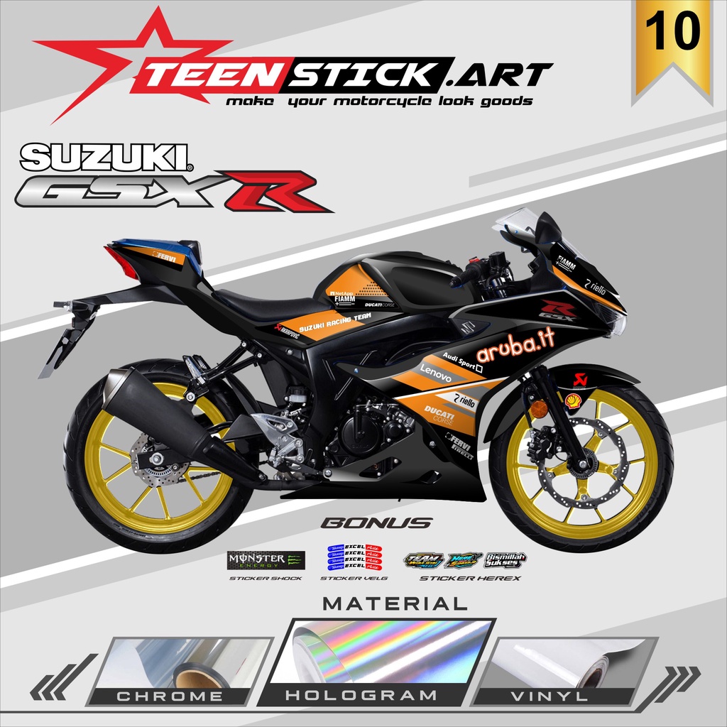 STRIPING GSX 150R - STRIPING HOLOGRAM SUZUKI GSX 150R 2017-2022 ARUBAIT