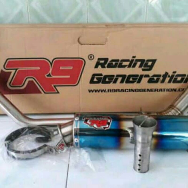 Knalpot Recing R9 New Mugello Original CB 150R Lama