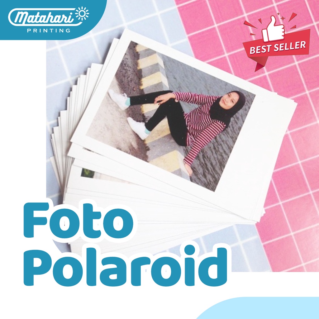 CETAK FOTO POLAROID 2R (bisa pakai foto sendiri)