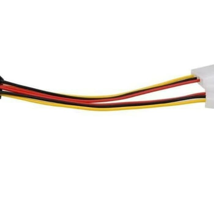 Kabel Power VGA 6Pin To Molex 4Pin Cabang