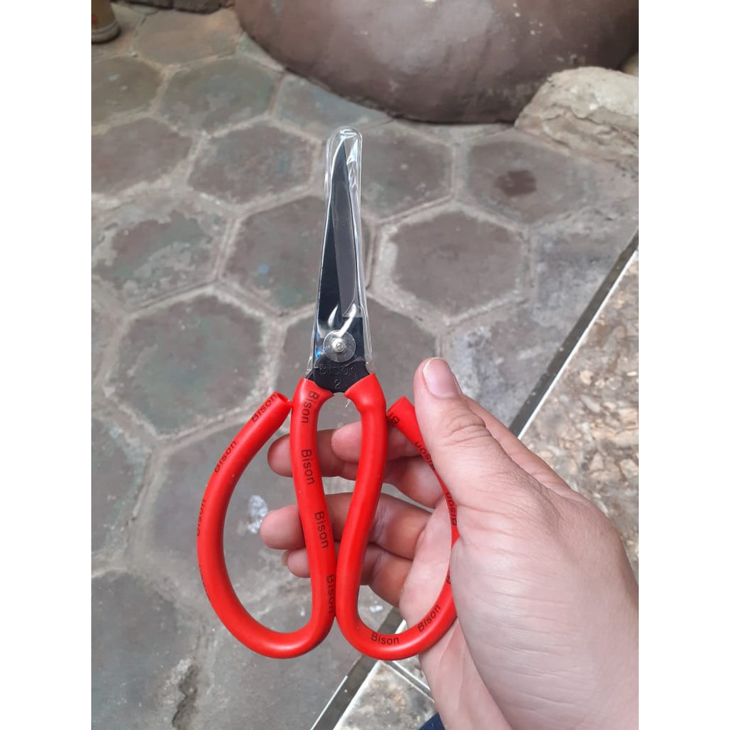 

Gunting seng, Gunting kulit, Gunting Serbaguna merk bison no2#