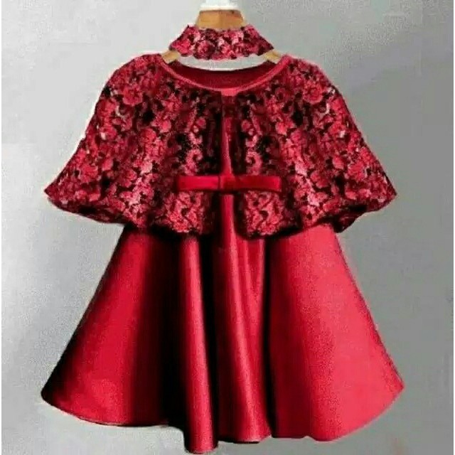 FWG - DRES KELLY POLOS / DRESS ANAK PEREMPUAN / DRESS ANAK / BAJU ANAK PESTA / DRESS